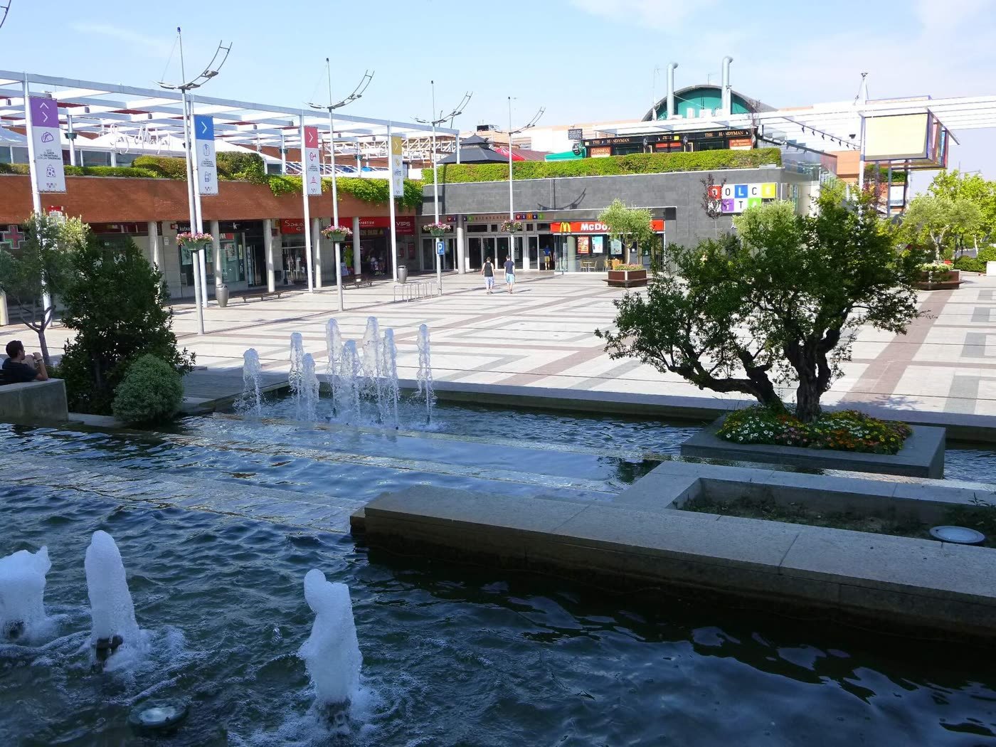 La plaza Mayor de Alcobendas