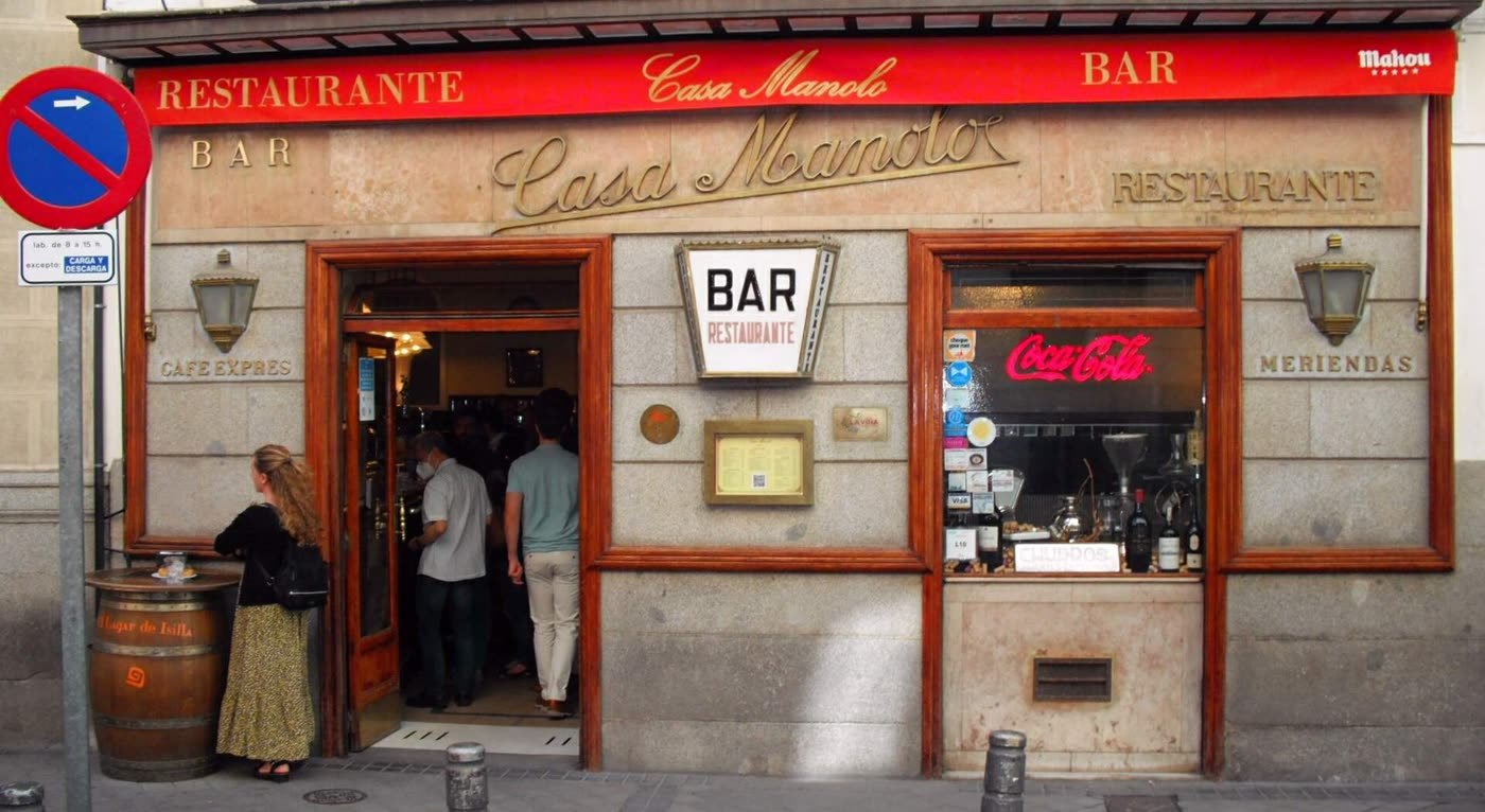Bares en el centro de Madrid