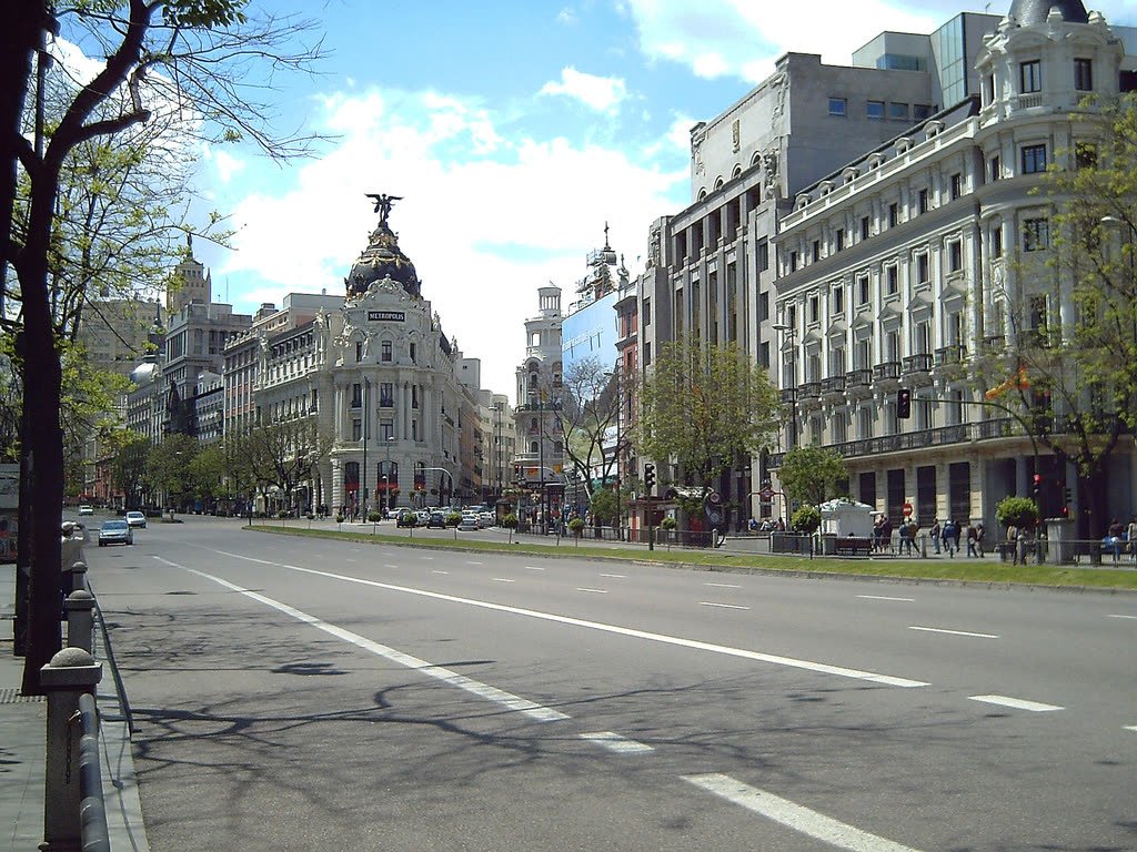 La calle de Alcalá, Madrid