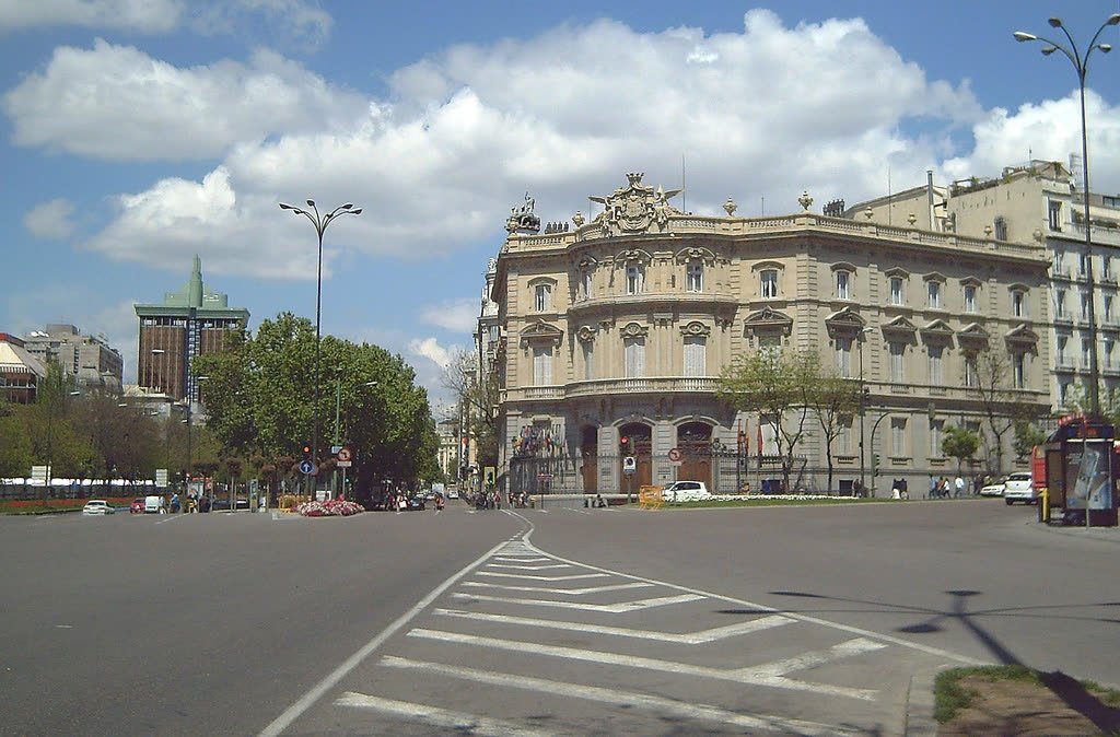 La plaza de Cibeles, Madrid