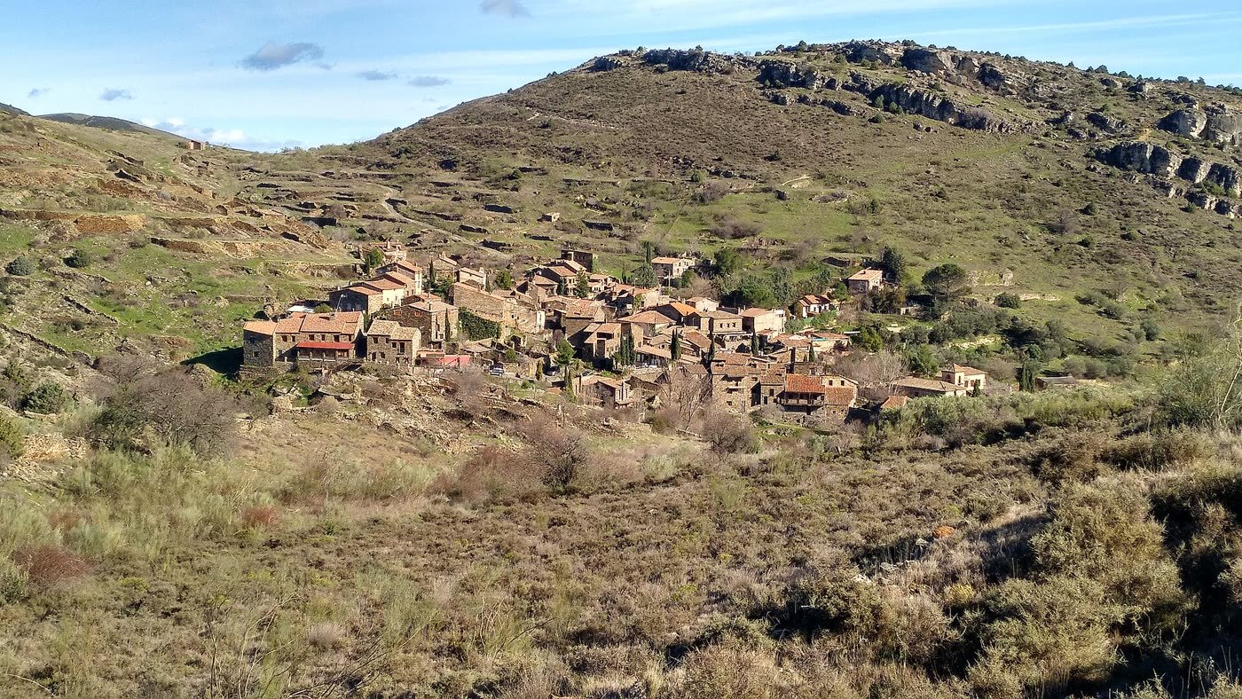 Patones de Arriba, en la Sierra Norte